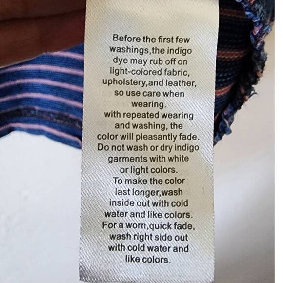 Faherty Long Sleeve Cotton Striped Collared Polo Tee Shirt Medium - Picture 8 of 8